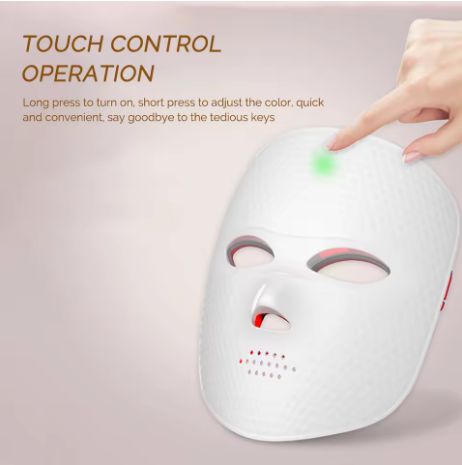 7-Color LED Light Therapy Face Mask